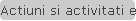 Actiuni si activitati extrascolare