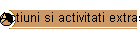Actiuni si activitati extrascolare